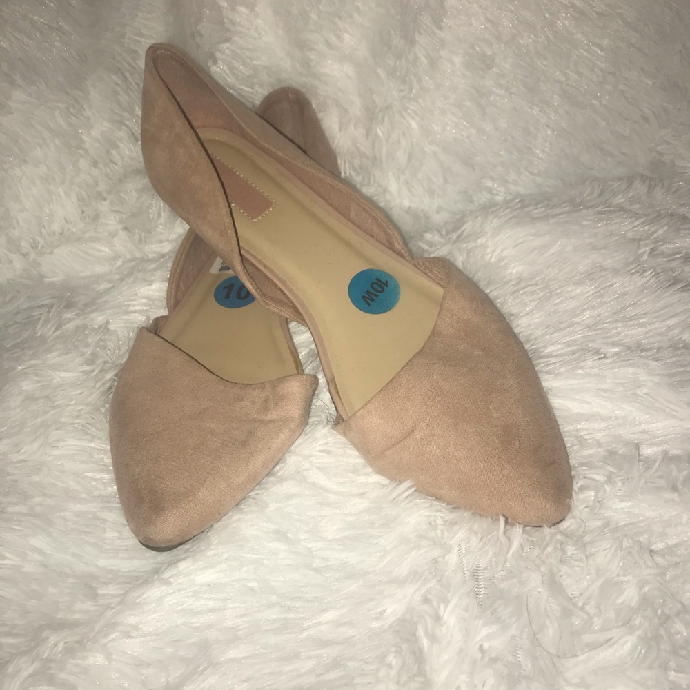 Pale Pink Flats